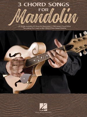 cover image of 3 Chord Songs for Mandolin